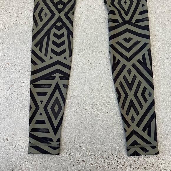Lululemon Wunder Under Pant Leggings Full-On Luxtreme Chevron Shuffle Fatigue - Picture 6 of 8